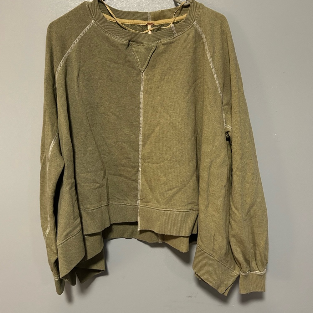 Free people reverse it and rework it sweater